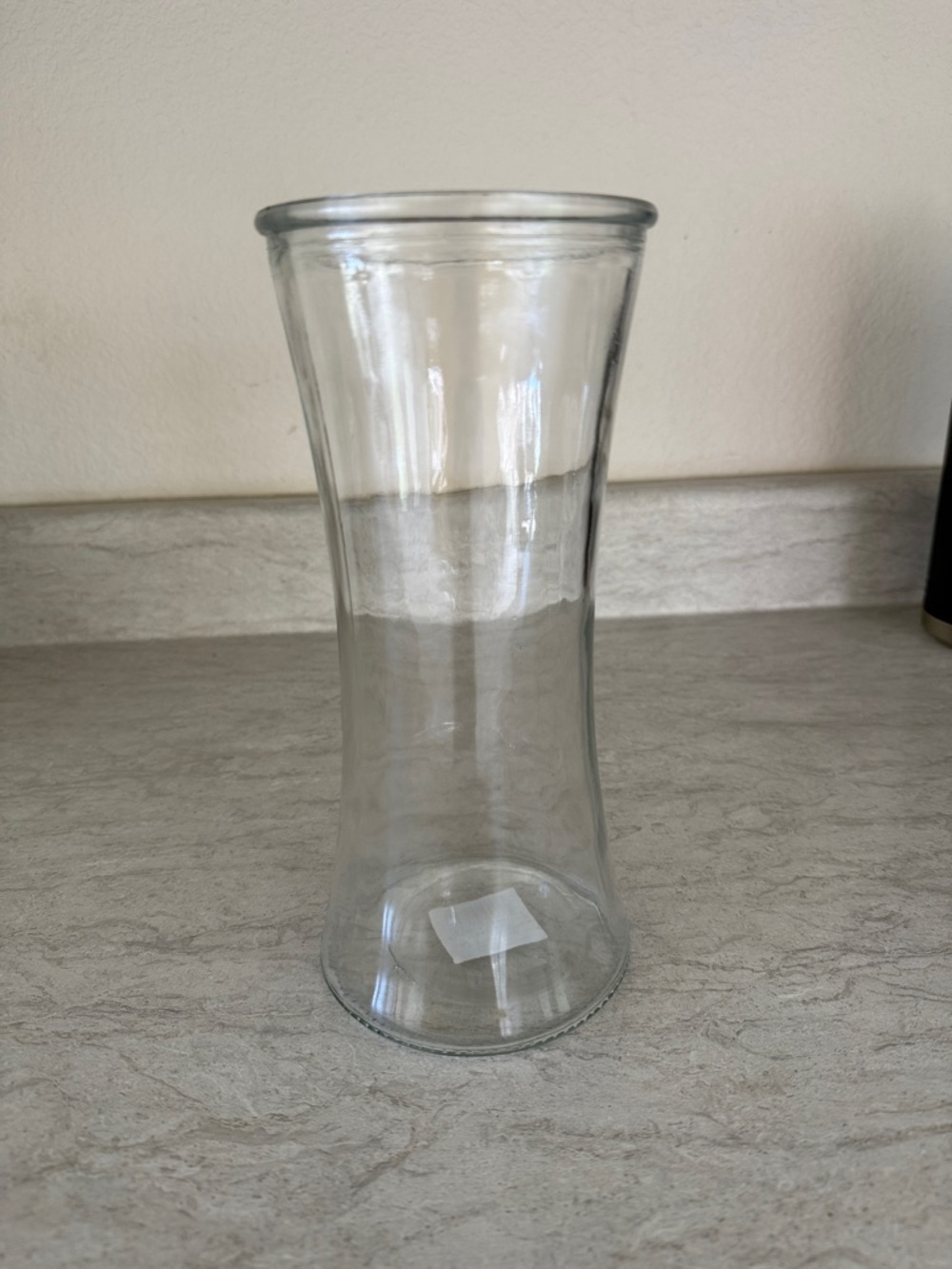 Clear Glass Decorative flower Vase - Transparent Home Accent